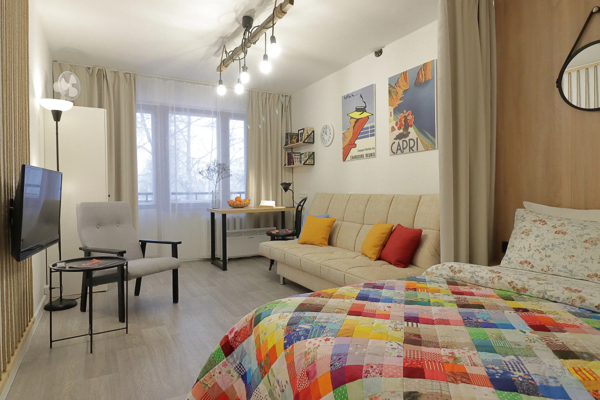 Квартира в центре Юго-Запада рядом с площадью Конева