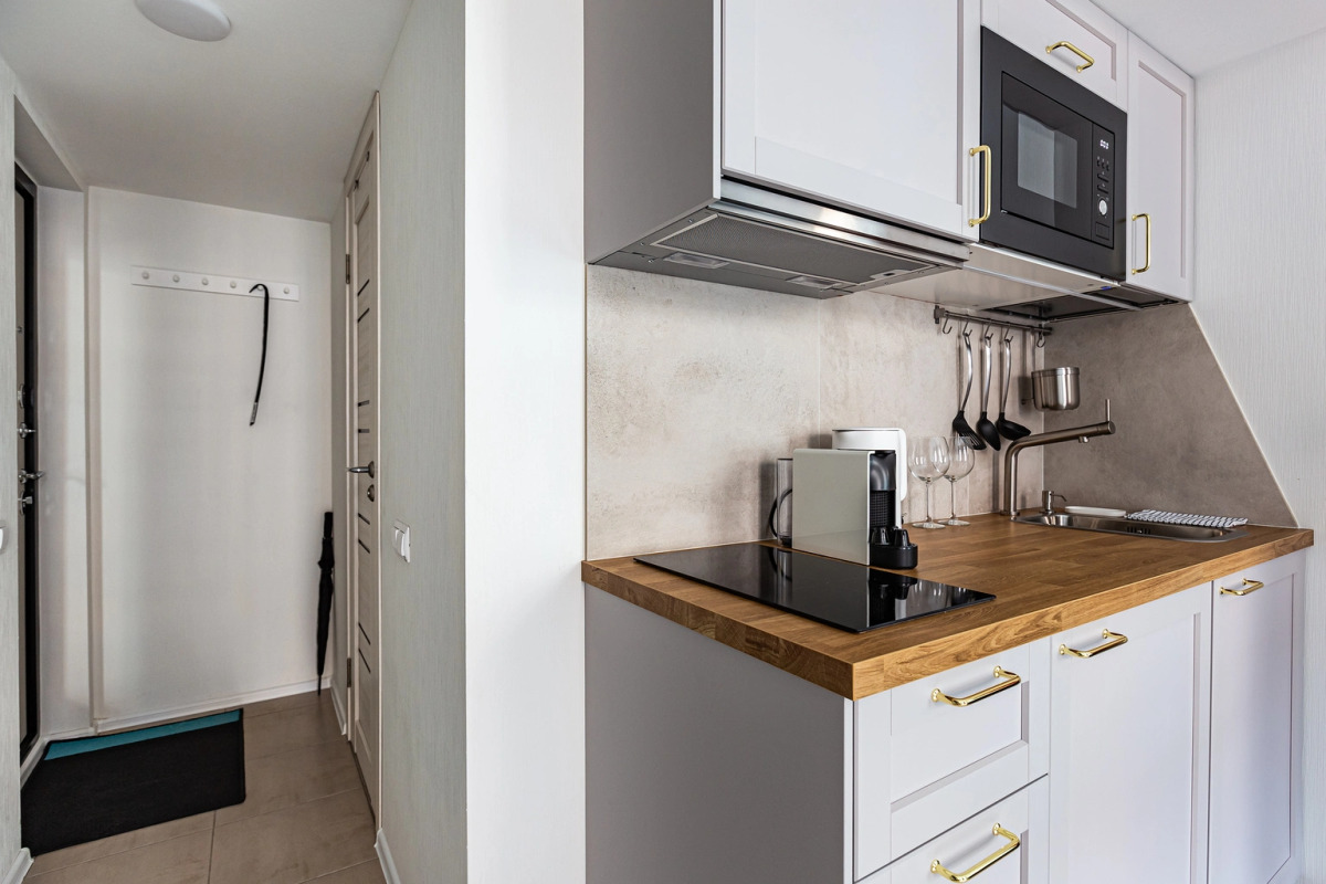 Апартаменты LetYourFlat "Aquamarine" студия