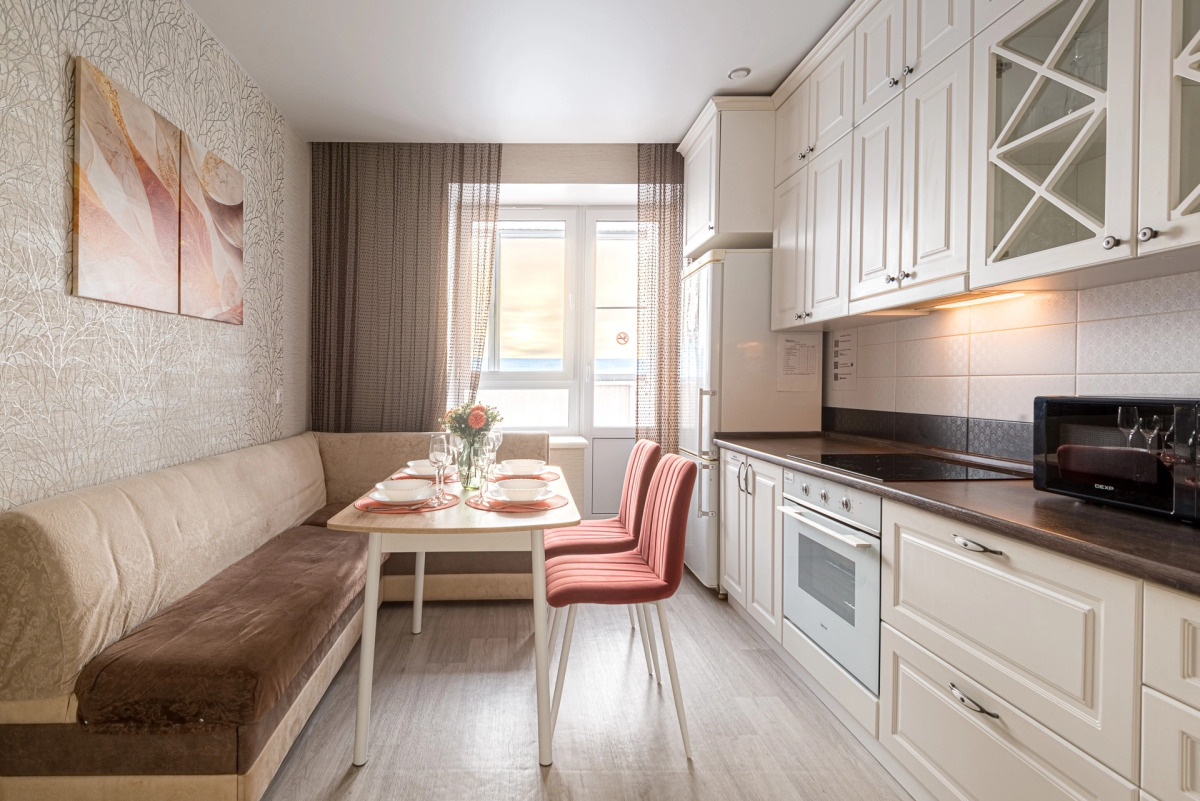 Квартира 1-к в центре рядом с ТЦ Мега Молл от RentAp 5 сп.мест