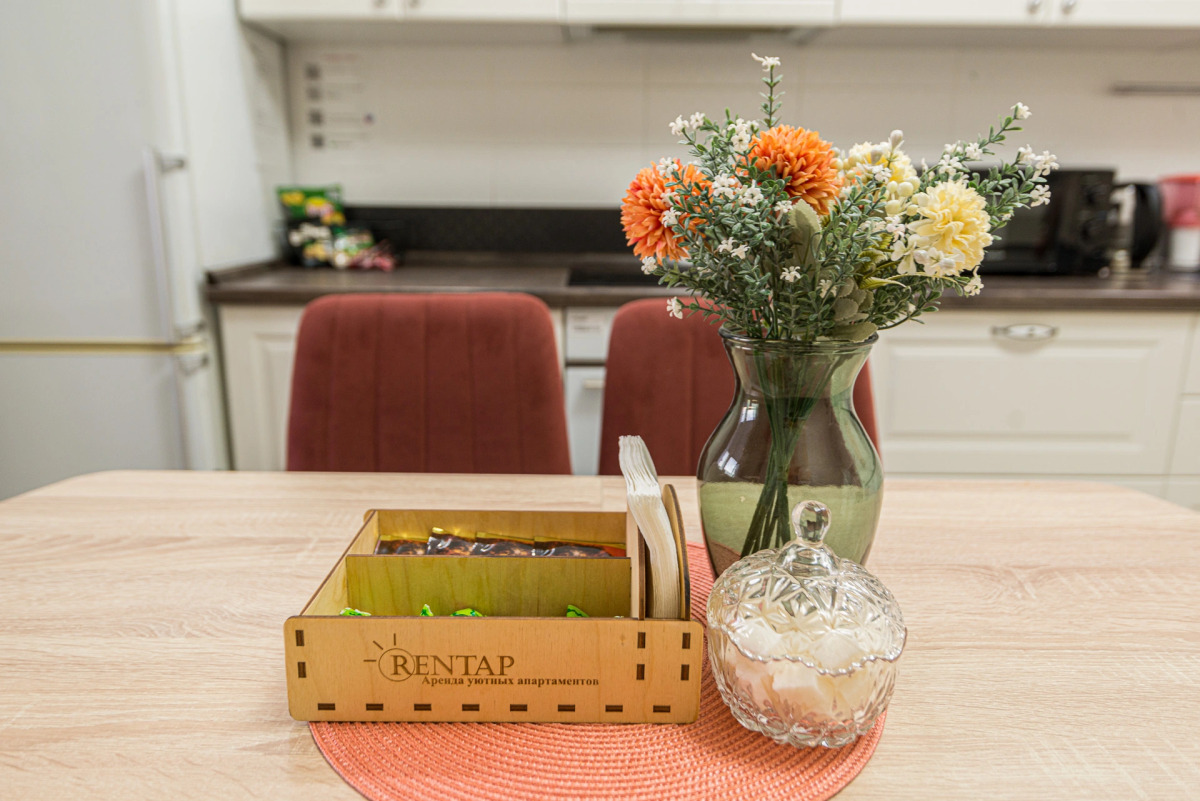 Квартира 1-к в центре рядом с ТЦ Мега Молл от RentAp 5 сп.мест