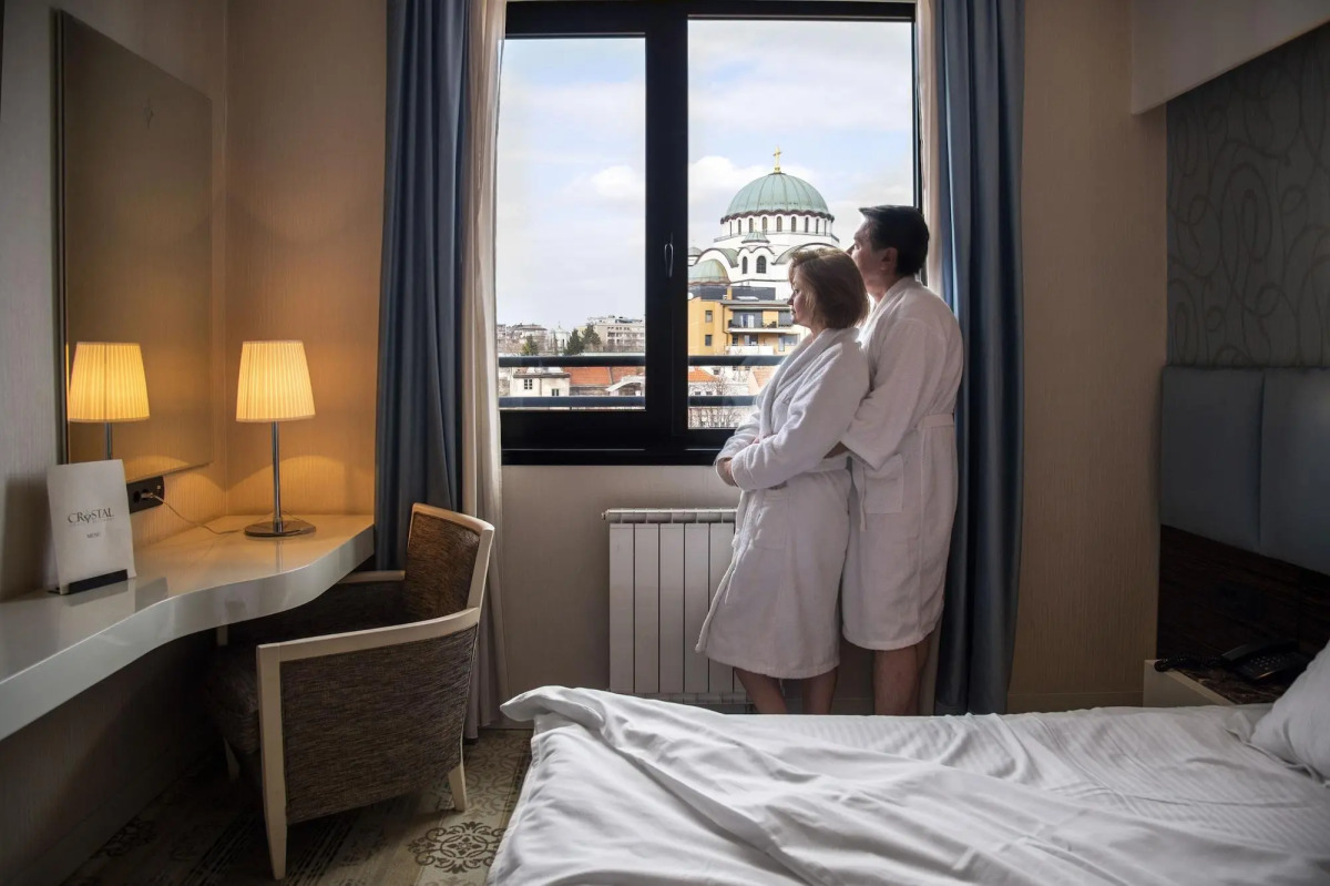 Отель Crystal Hotel Belgrade