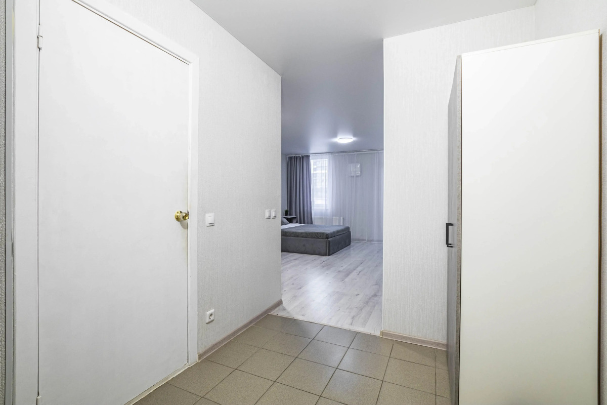 Квартира Студия Светлая и Просторная со Свежим Ремонтом!