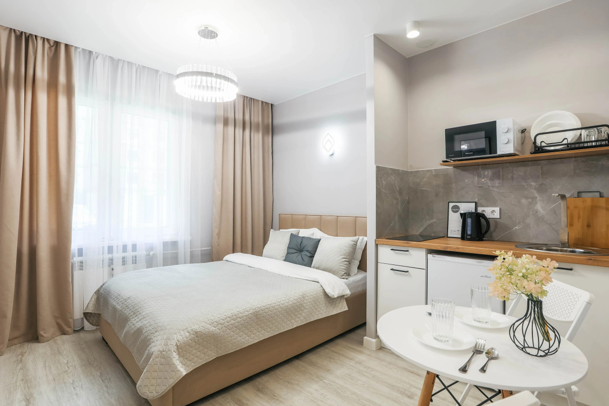 Апартаменты Уютные апартаменты в Новом ЖК Авиатор