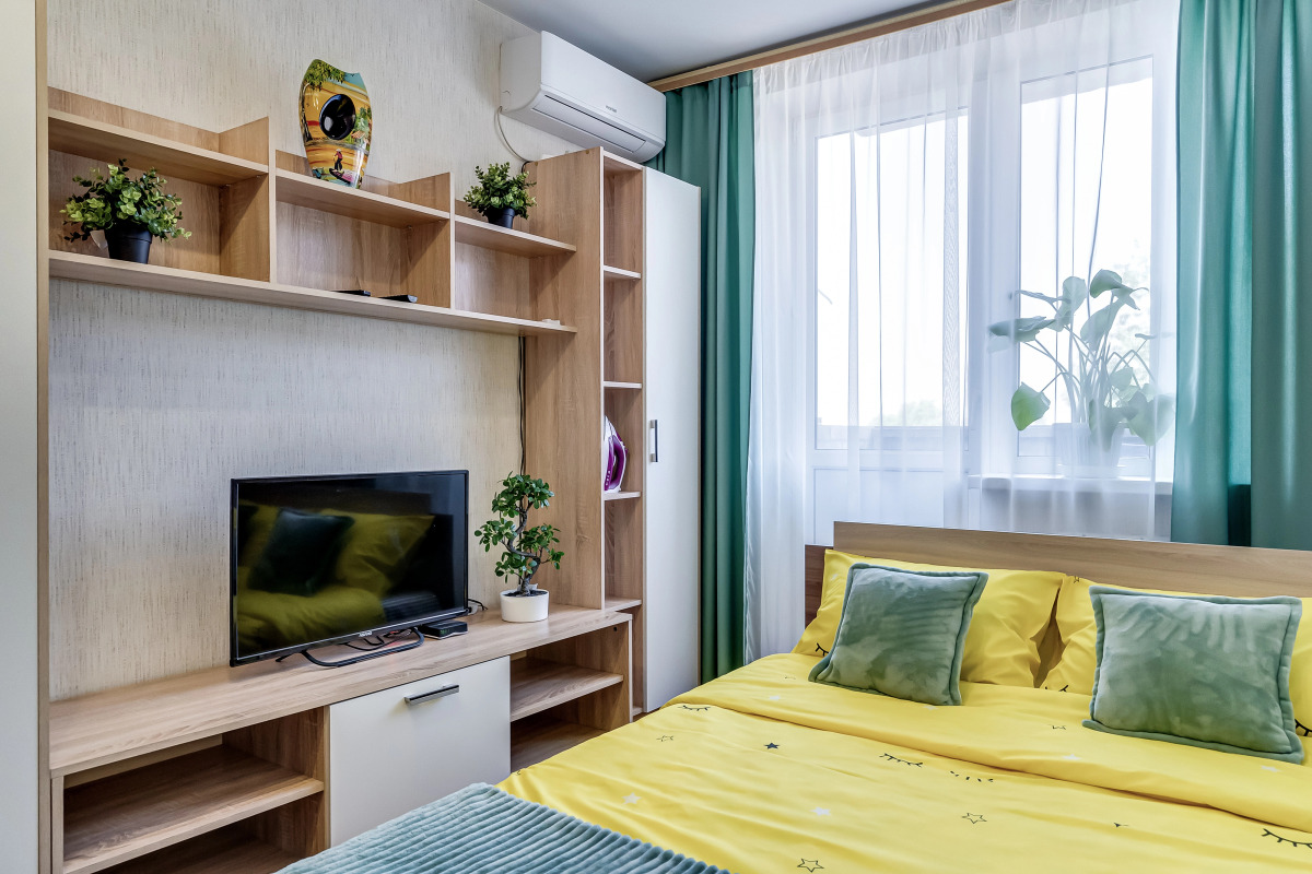 Апартаменты Однушка с мятным намеком