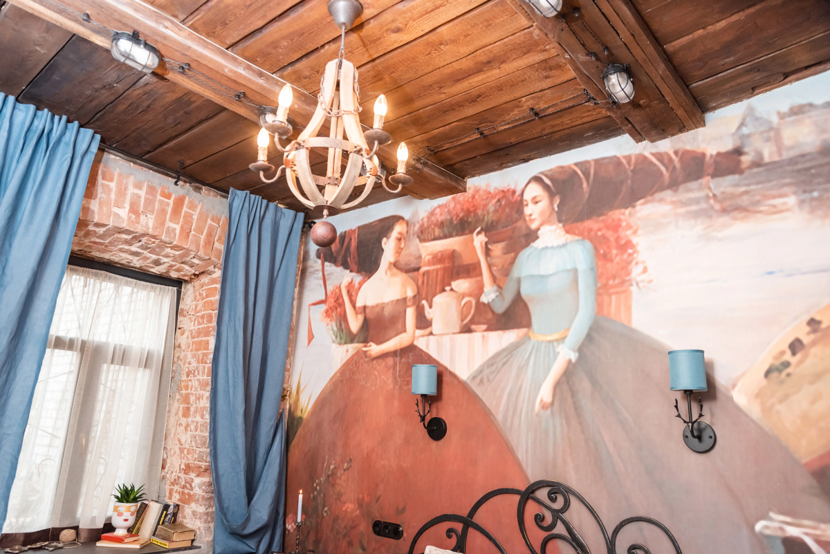 Апартаменты Дом у Реки loft Усадьба на Черниговской