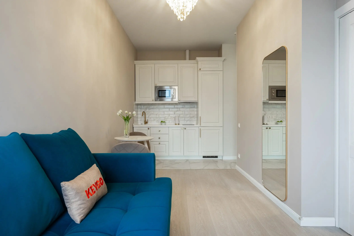 Апартаменты с 1 спальней KeyGo 1046 рядом с метро Автозаводская