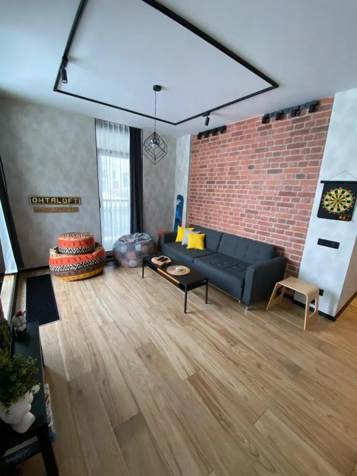 Апартаменты Охта Парк Ohta Loft Apartments с террасой