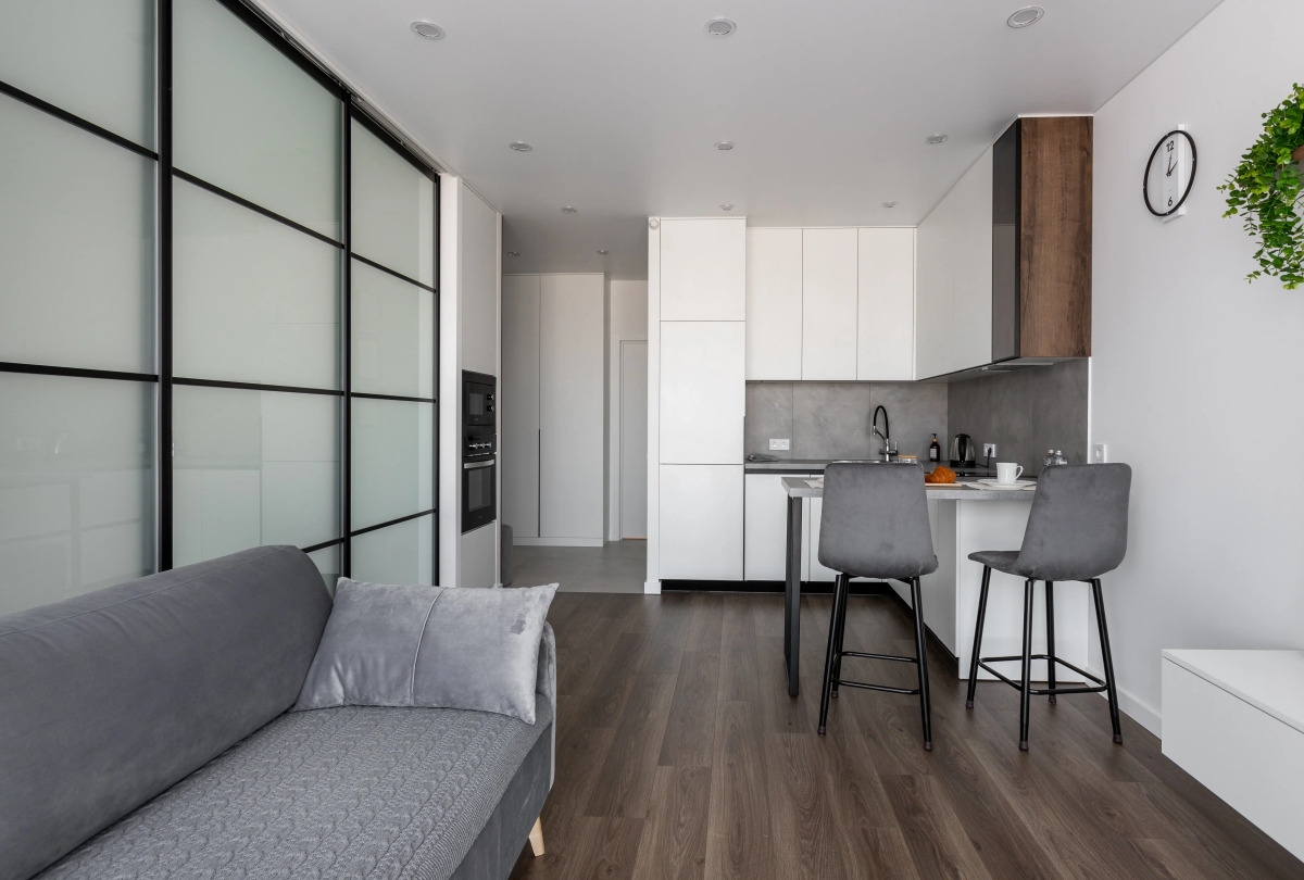 Современные Апартаменты с Видом на Национальную Библиотеку