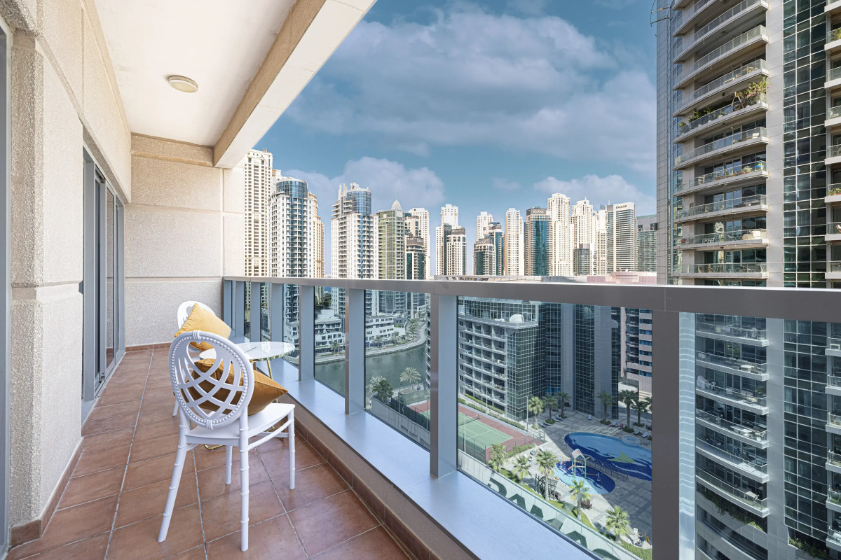 Квартира Luxury and spacious full Marina view