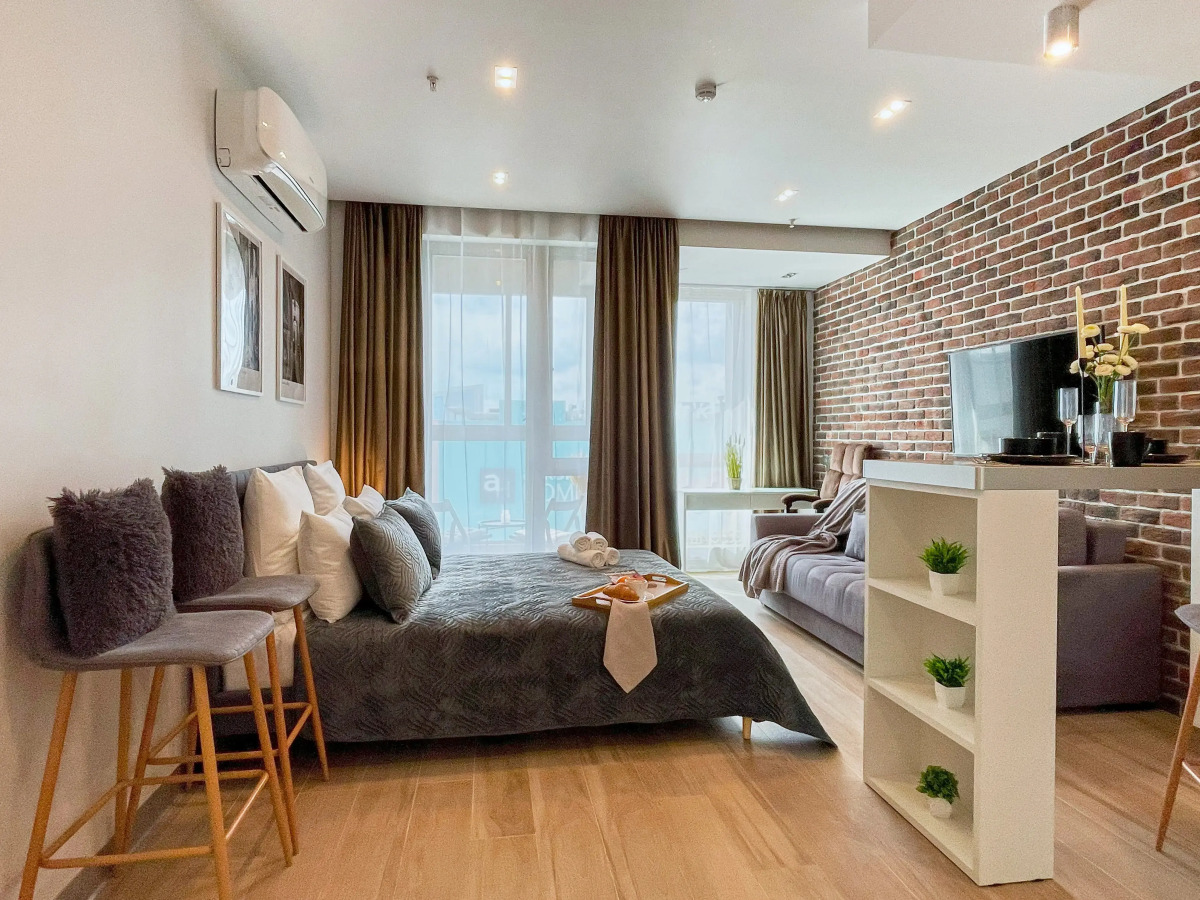 Апартаменты Просторные у ТЦ Авиапарк