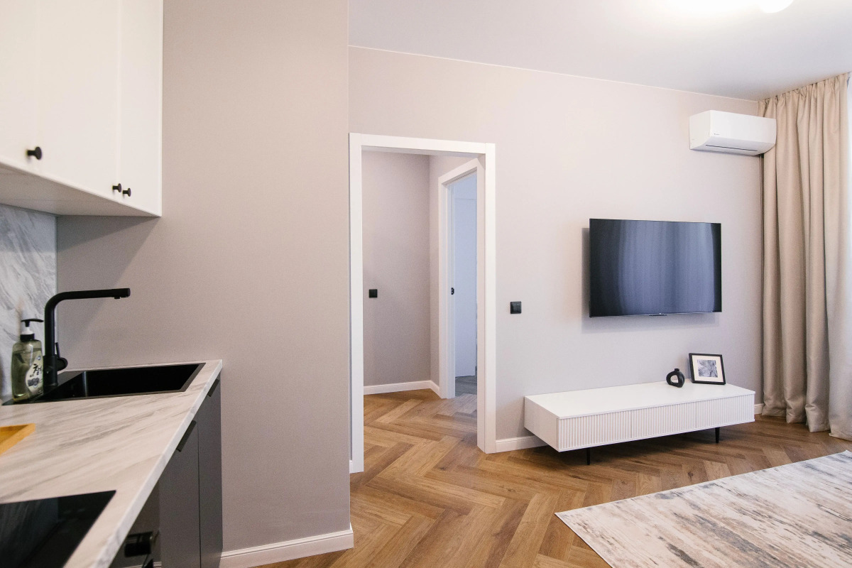 Апартаменты с Современным Ремонтом в Новом Доме