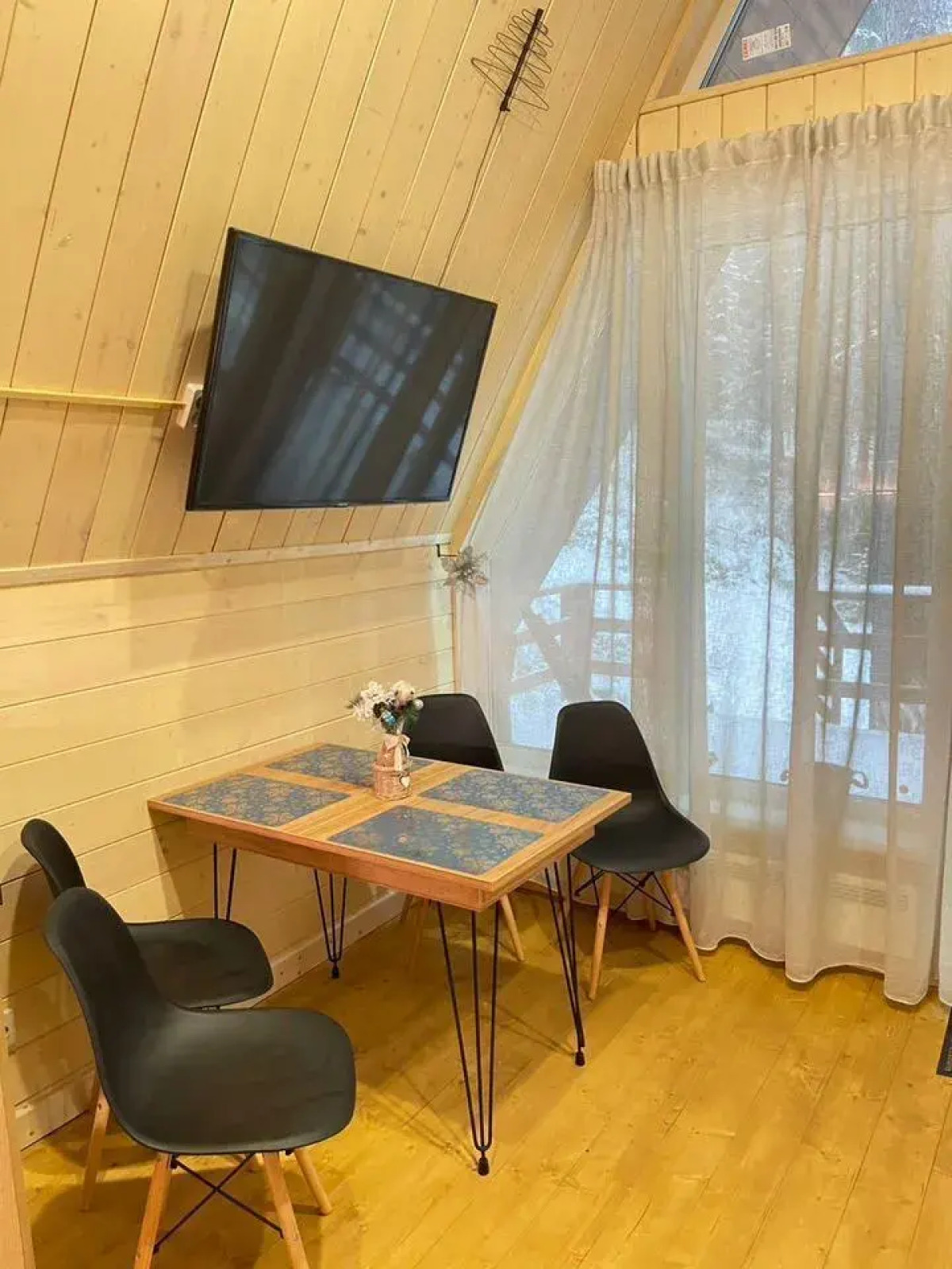 Частный дом Уютный дoм A-frame