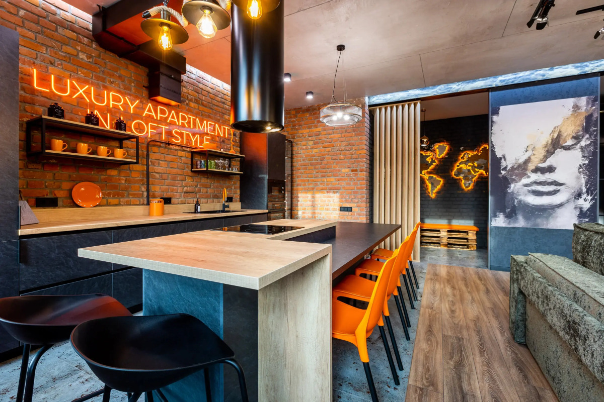 Апартаменты Luxury Apartment in Loft Style