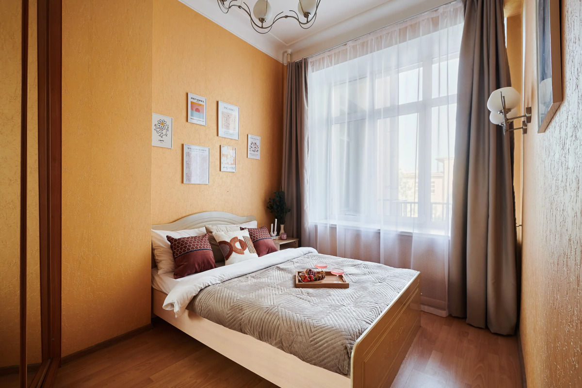 Квартира GM Apartments Стильная Трехкомнатная в Доме на Набережной