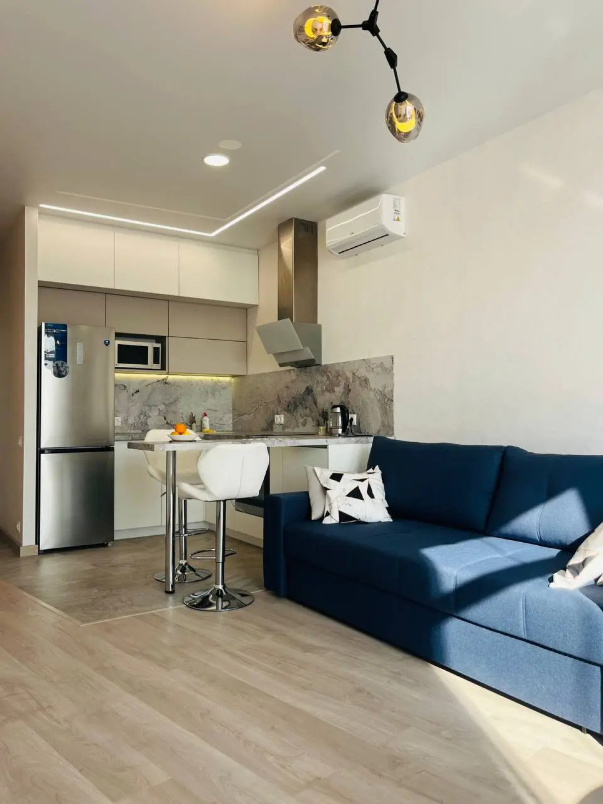 Апартаменты Светлая Квартира с Видом на Бухту Золотой Рог во Владивостоке