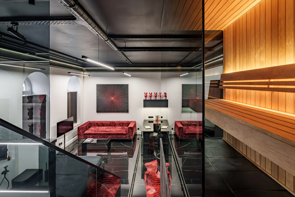 Апартаменты на Невском проспекте hth24 Apartments, авторский дизайн, сауна, камин