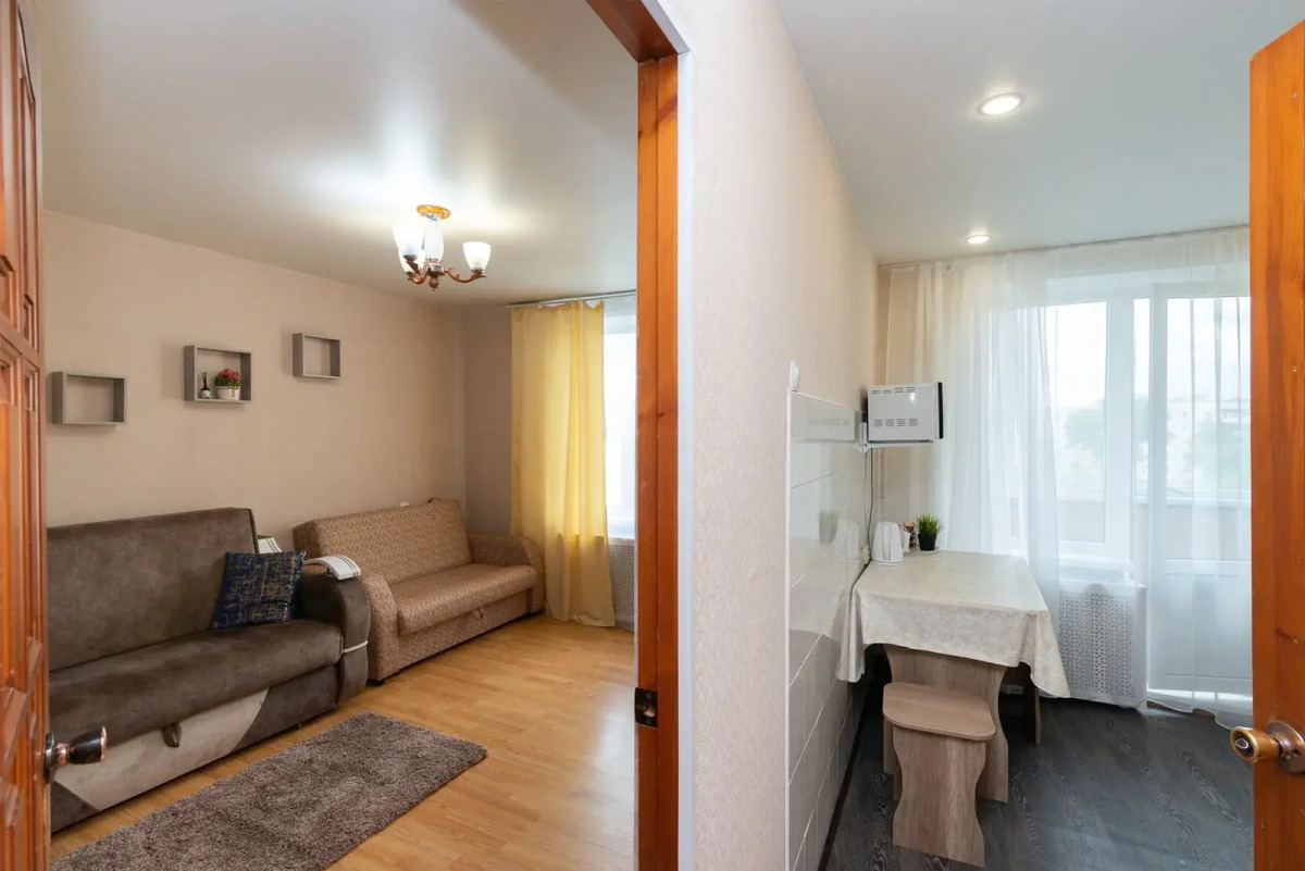 Апартаменты Сирень на главной улице с видом на Драмтеатр