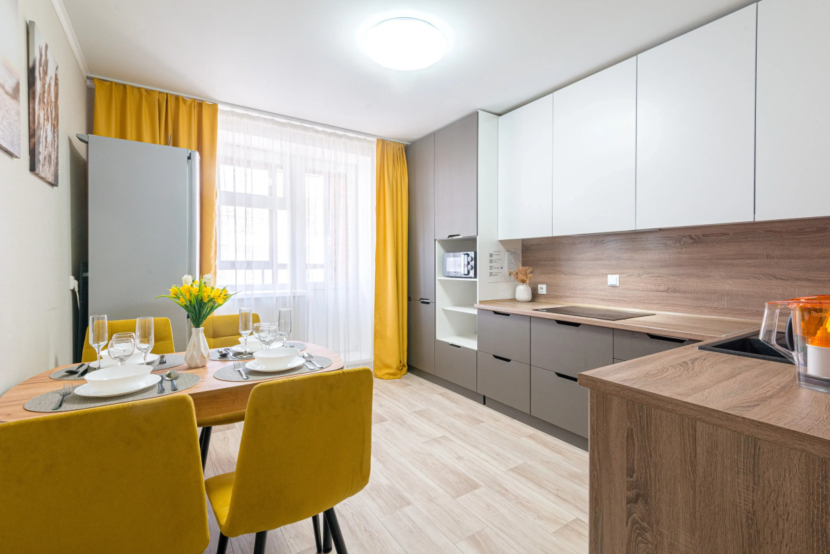 1-к в Центре в современном доме от RentAp 5 сп мест