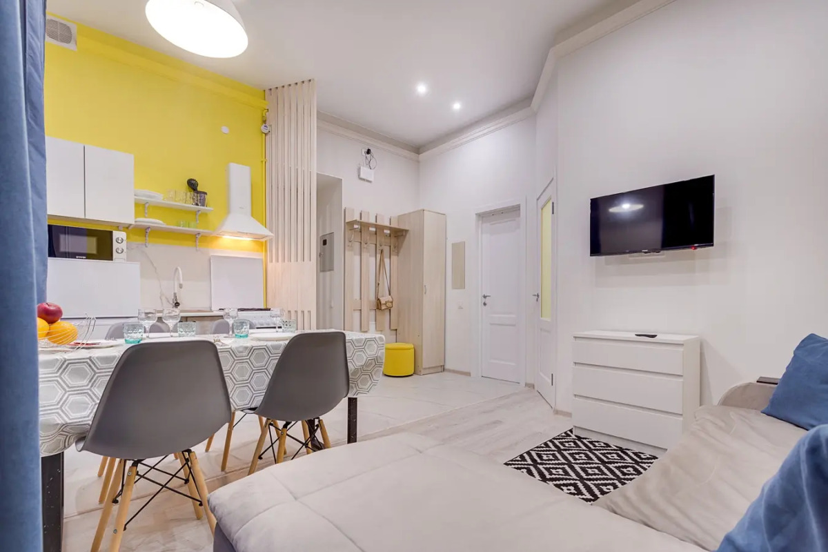 Апартаменты Бирюза и Подсолнух ВПитер на сутки