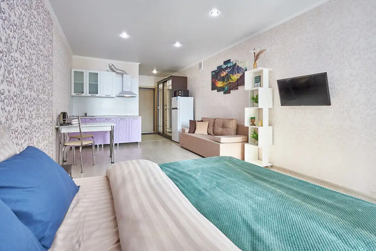 Квартира Студия с Выходом на Новую Набережную