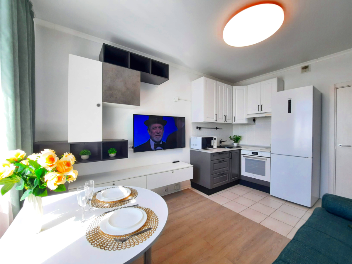 Апартаменты Однокомнатная квартира в ЖК Оранж Парк