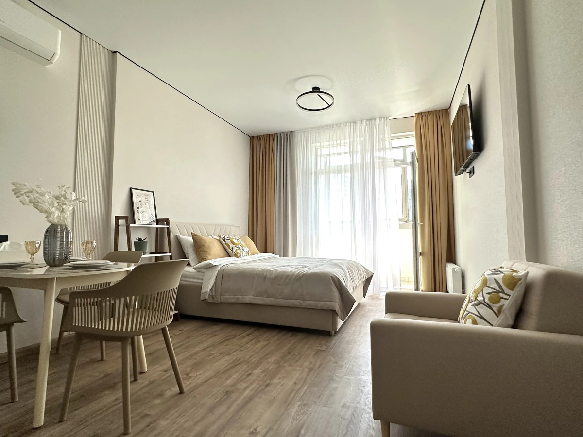 Апартаменты студия в ЖК Бизнес-класса в центральном р-не