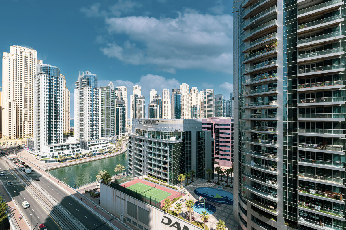 Квартира Luxury and spacious full Marina view