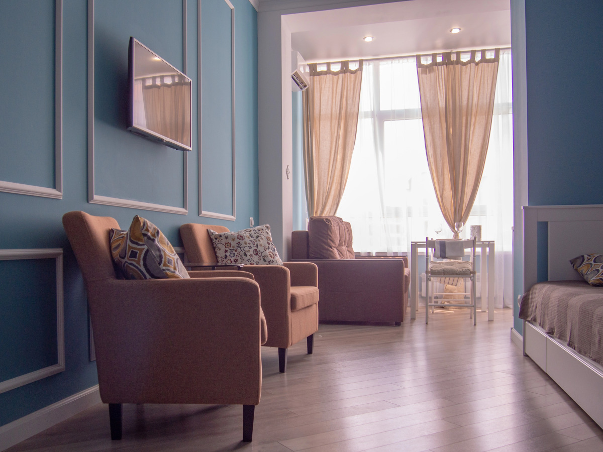 Квартира Студия для 3 гостей у моря