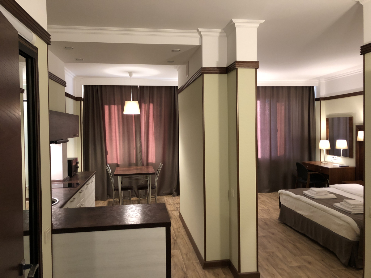 Квартира на Пушкаревском кольце Фисташка