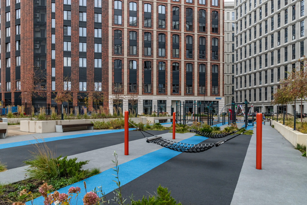 Квартира Moscow Deluxe Apartments Family Suite Silver Fountain