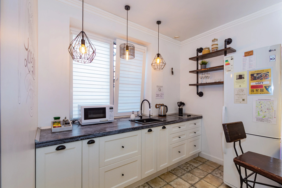 Loft Apartments с пректором и терассой