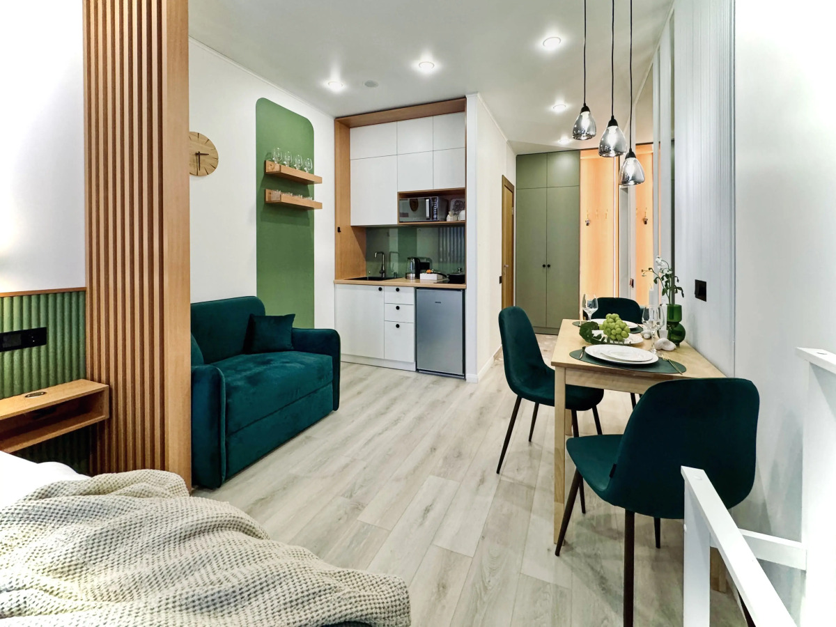 Квартира Студия с Дизайнерским ремонтом