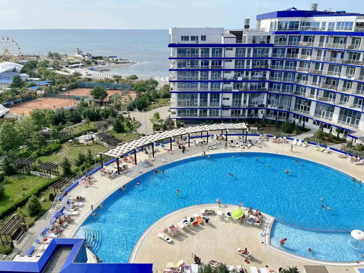 Апартаменты Акваделюкс у моря, с бассейном, СПА, пляжем N722