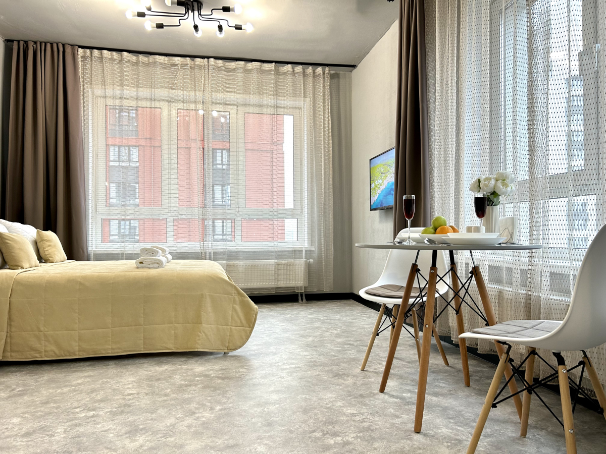 Апартаменты FSF Премиальная Студия с Дистанционным Заселением