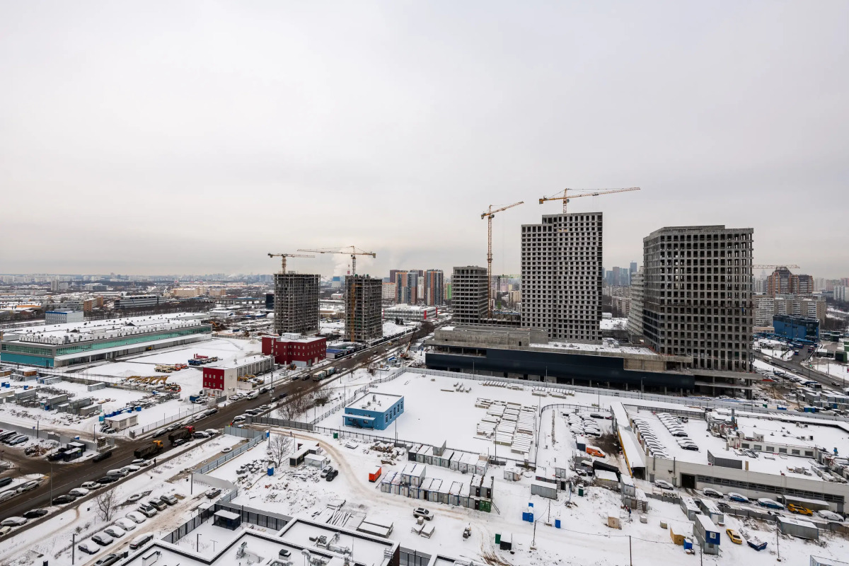 Квартира Уютная евродвушка у метро Озерная, 3 раздельных спальных места