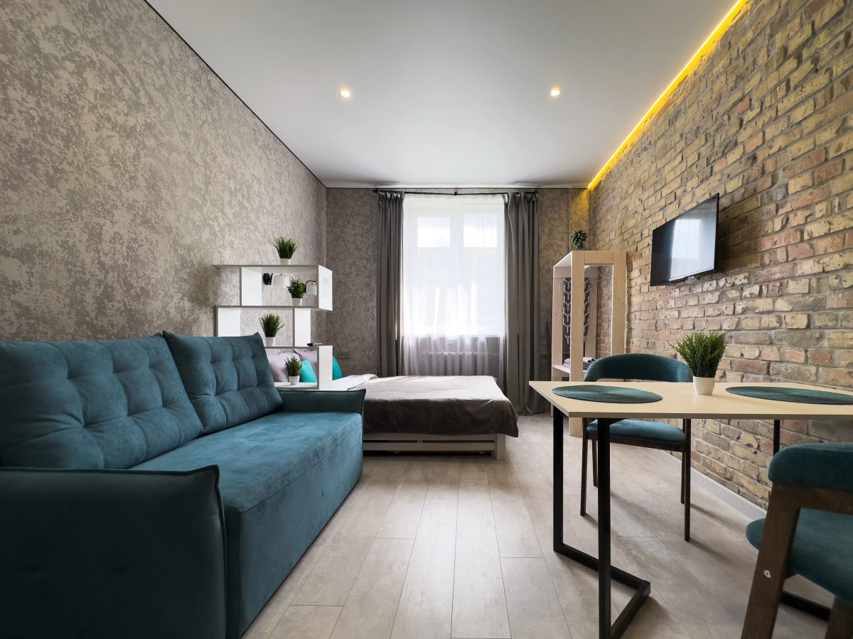 Квартира Новая Студия в Центре (Б)