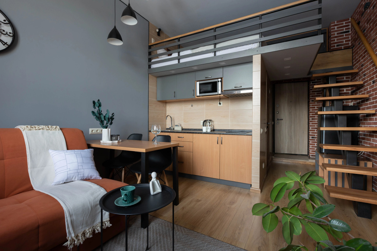 Квартира двухуровневая студия на ВДНХ