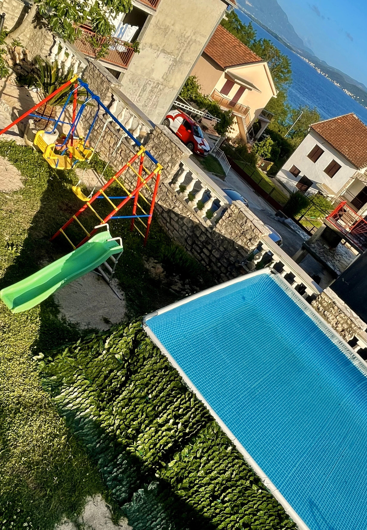 Апарт-отель Family House with pool & sea view