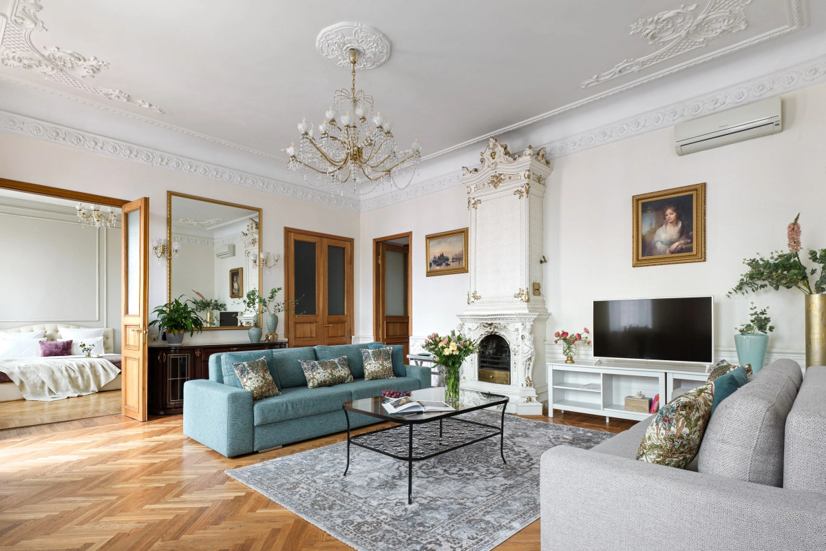 Апартаменты Minin Apartments с видом на Казанский собор 120 кв.м.