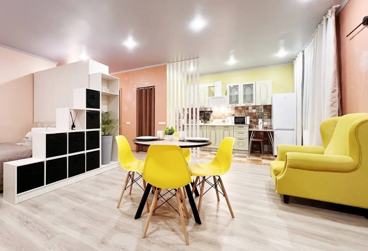 Апартаменты Просторная и Светлая Студия