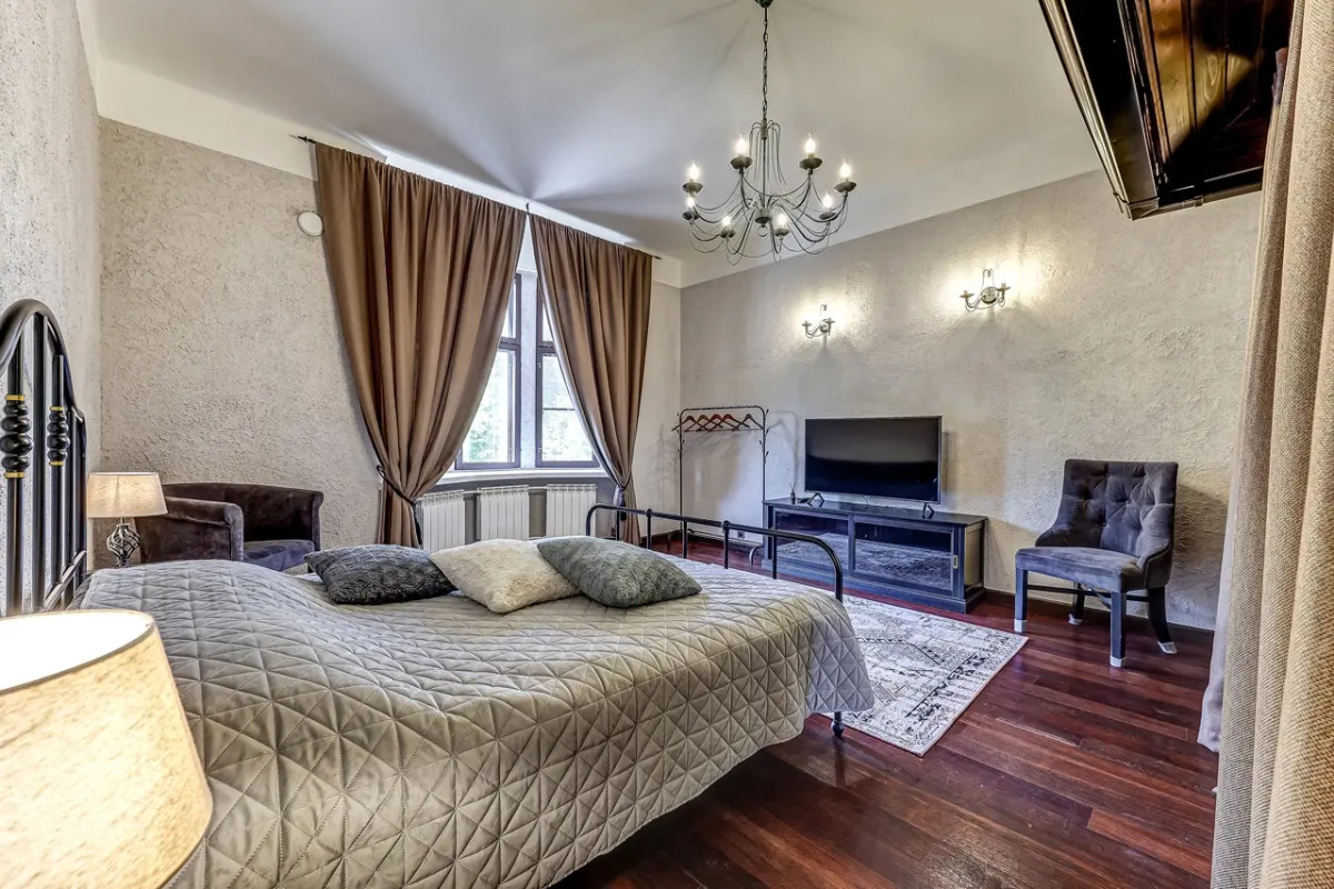 Апартаменты с сауной и видом на парк