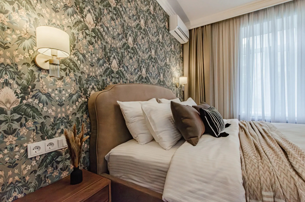 Квартира Атмосферная в центре города с двумя спальнями