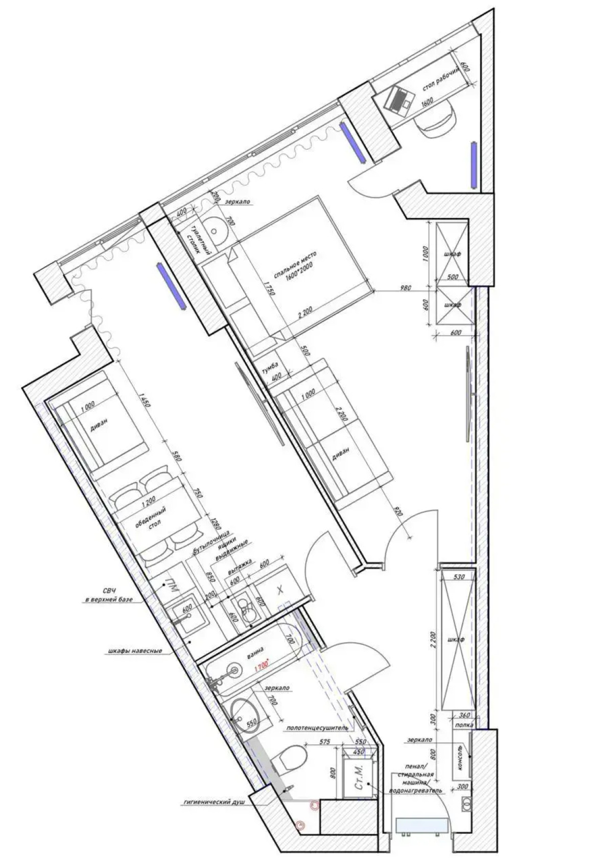Квартира в Центре с Шикарным Видом на Море