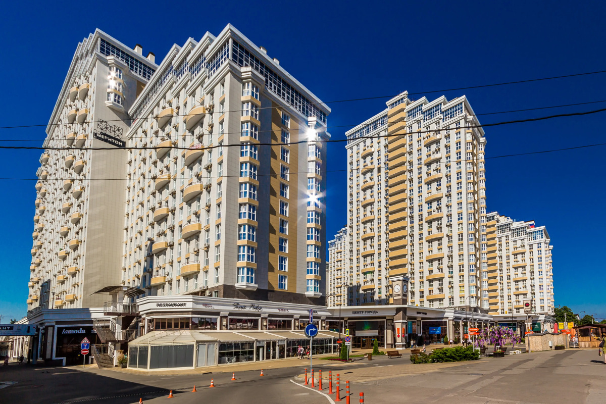 Апартаменты Студия с Видом на Центр Города 1