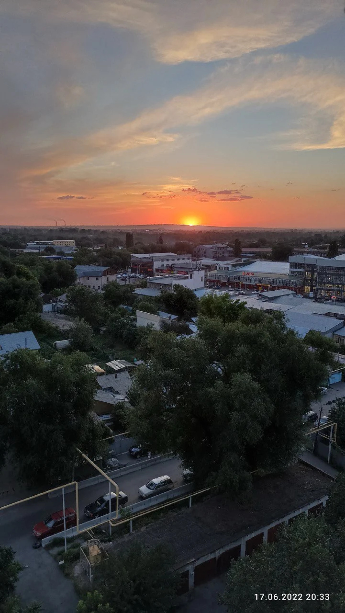 Аппартаменты около арбата №75 с видом на закат