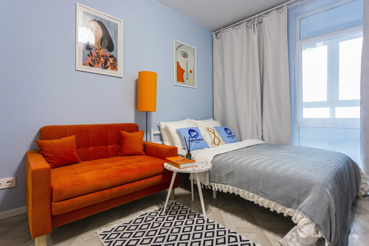 Квартира Шикарнaя Уютнaя Студия в ЖК Пpокшинo в 15 Минутах Езды от Аэропорта Внуково