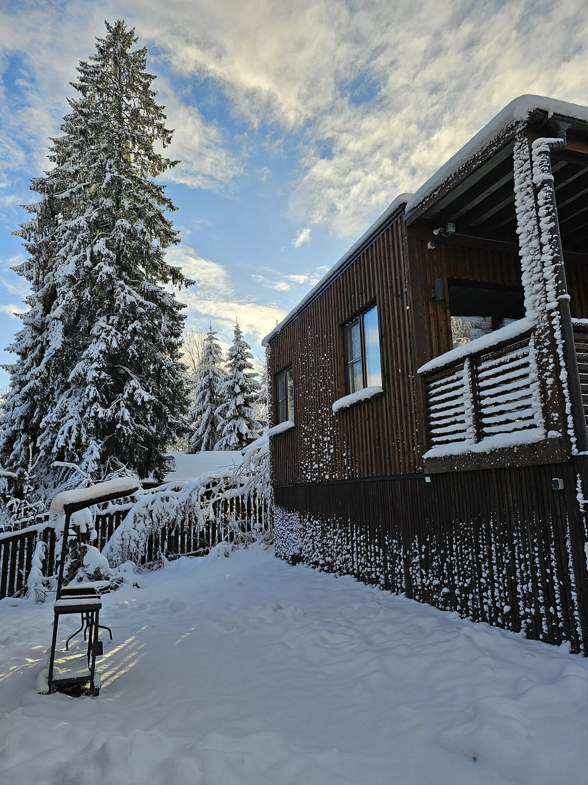 Коттедж Черничный Склон Wood House