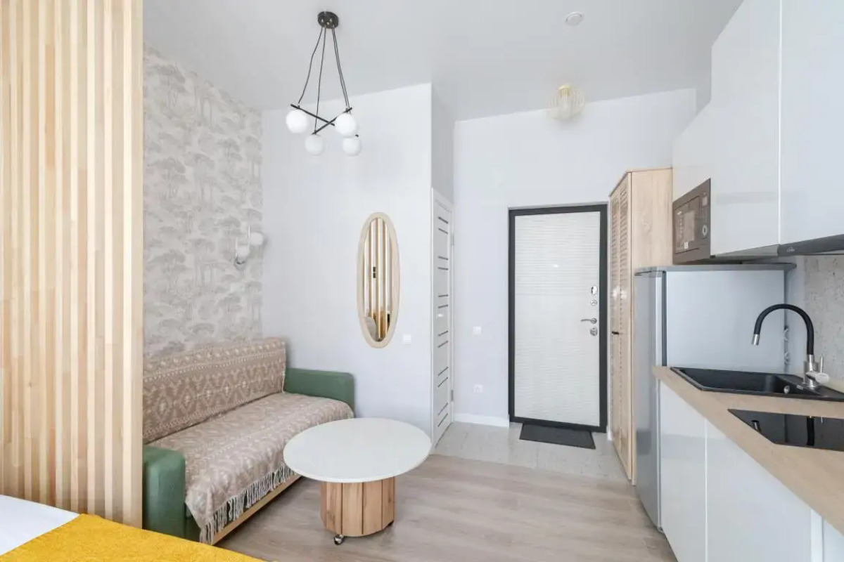 Апартаменты Современная Улучшенная Студия на Полежаевской