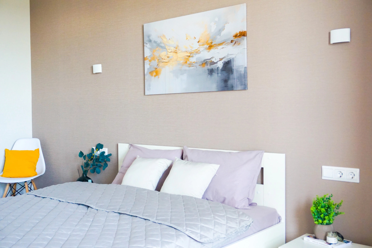 Квартира ЖК Дадаевский стильная уютная, рядом с Верхним озером