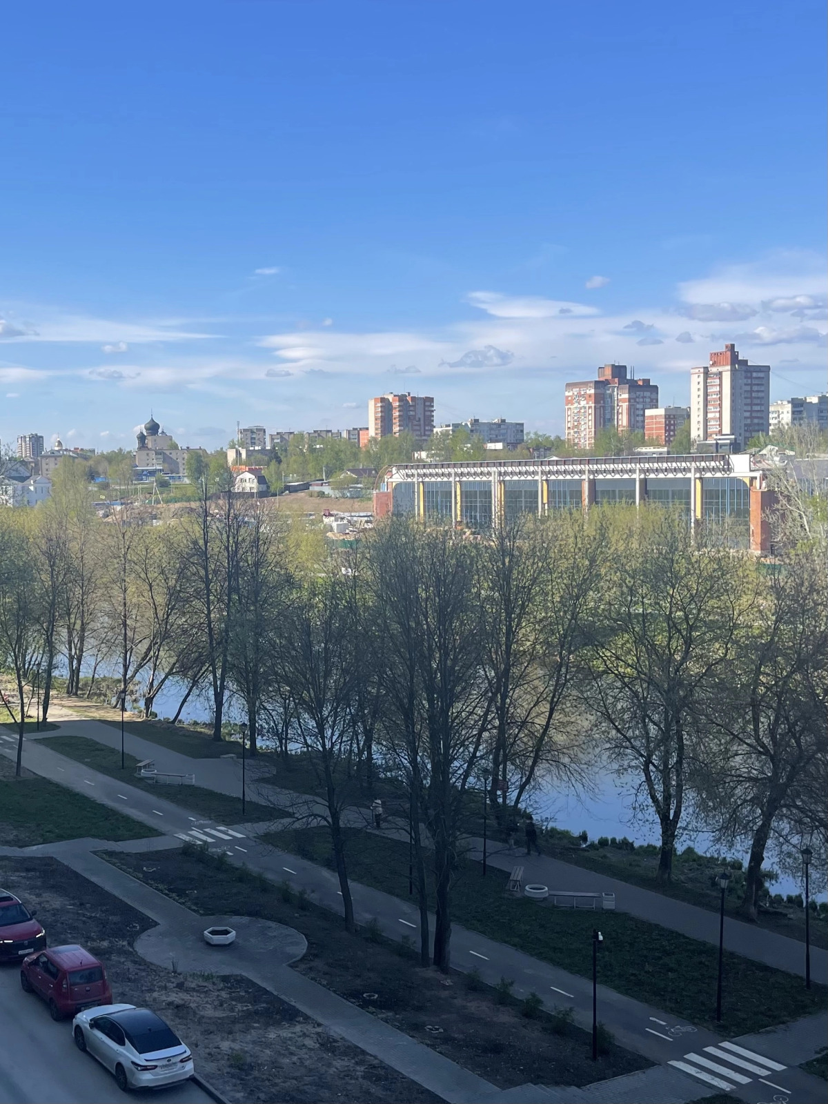 Апартаменты в Центре на Набережной с Видом на Реку